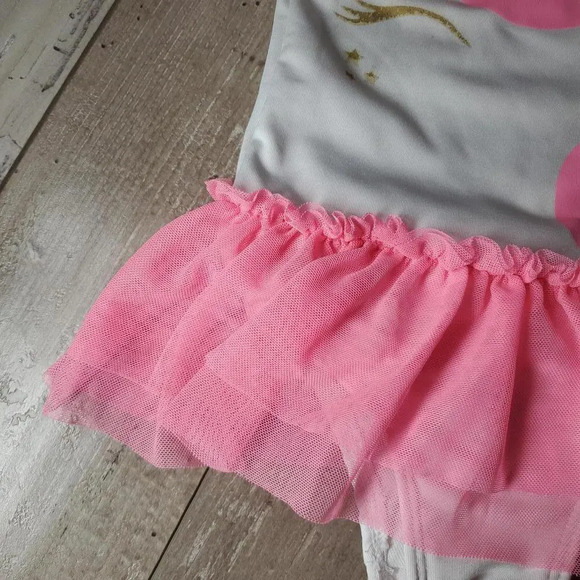 Penelopemack Ltd. Toddler Girl One Piece Unicorn Tutu Swimsuit Size 2T EUC - Picture 4 of 9